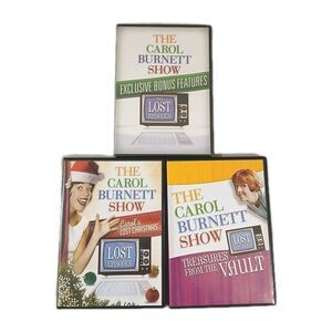 The Carol Burnett Show The Lost Episodes Collector's Edition DVD Lot + Bonus